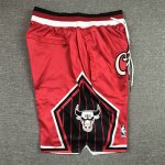 NBA Chicago Bulls 21-22 city just don shorts Rouge